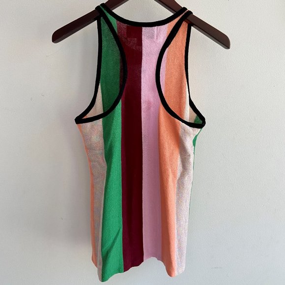 🍡5x HP!🍡 NWT Wildfox Sherbert Stripes Royce Tank - Picture 10 of 16